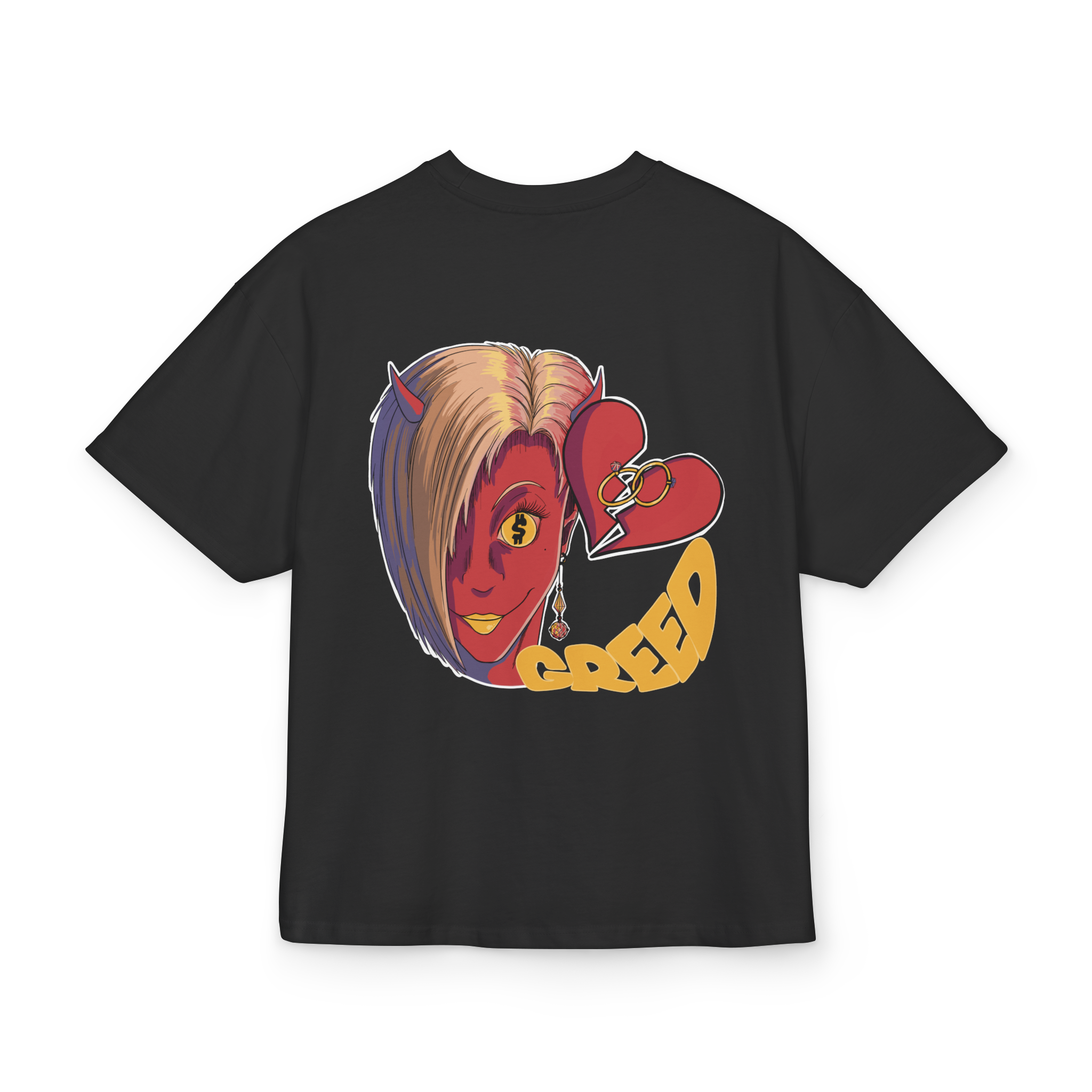 Koszulka T-Shirt "Greed" OverSize