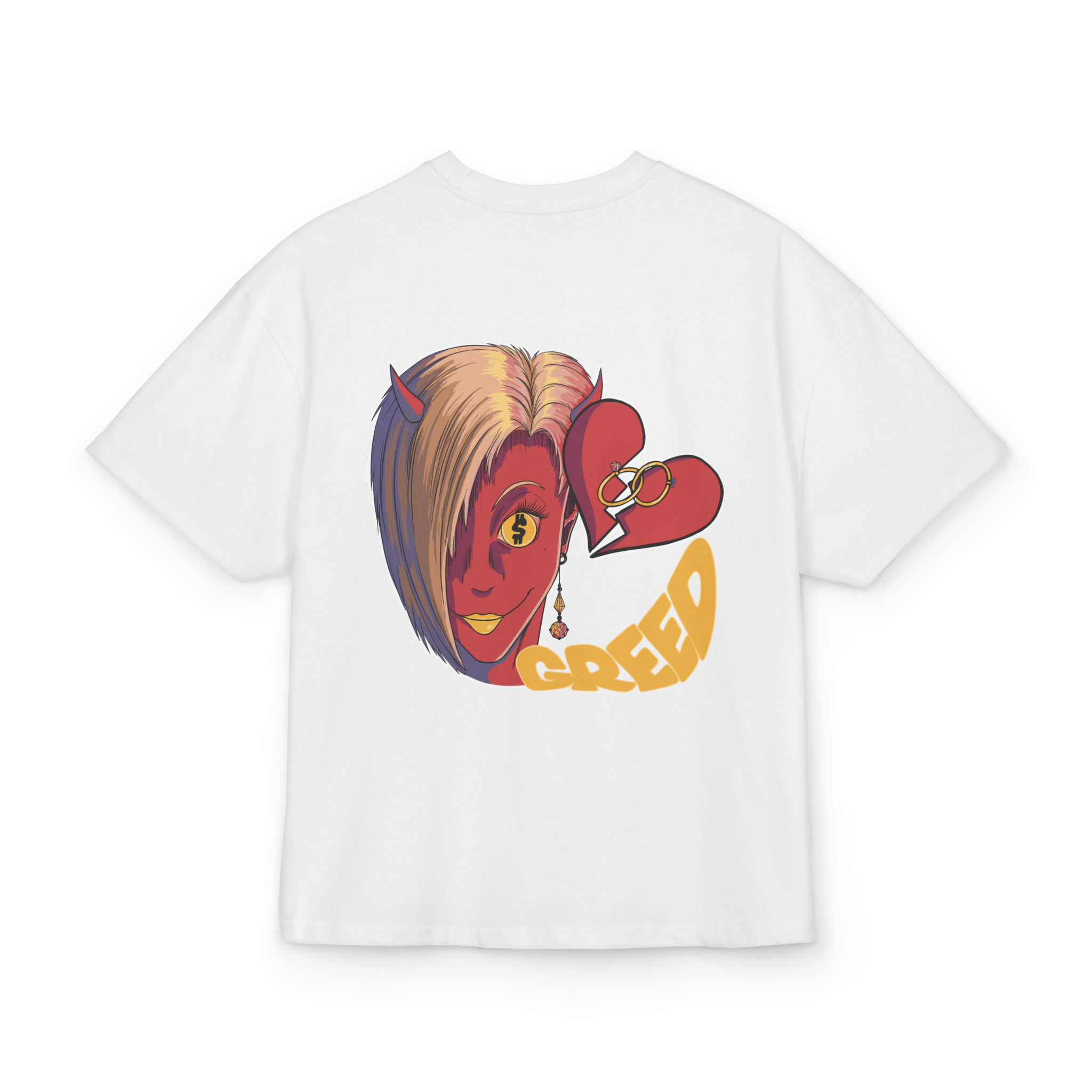 Koszulka T-Shirt "Greed" OverSize