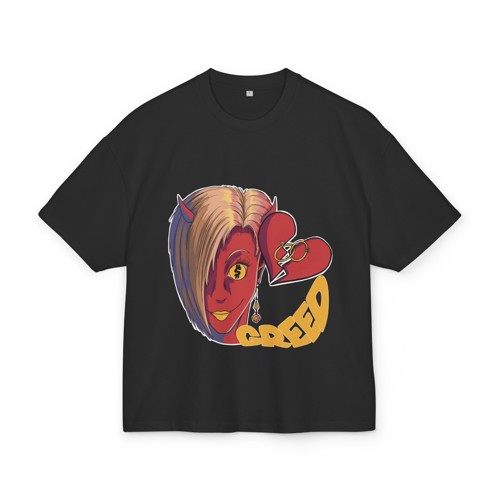 Koszulka T-Shirt "Greed" OverSize