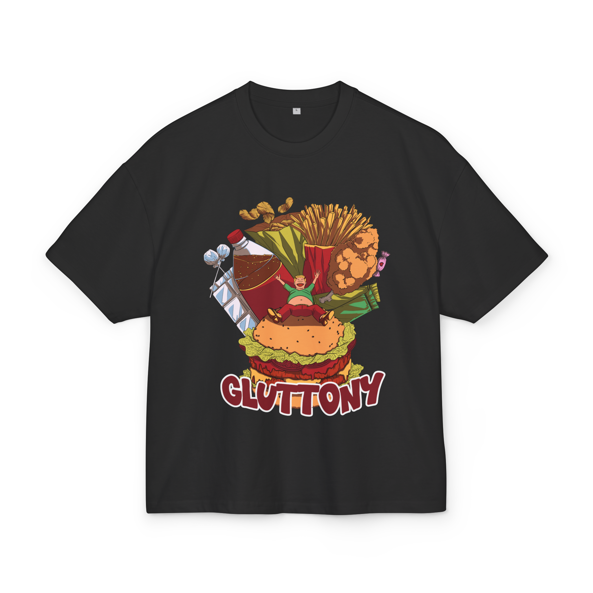Koszulka T-Shirt "Gluttony" OverSize