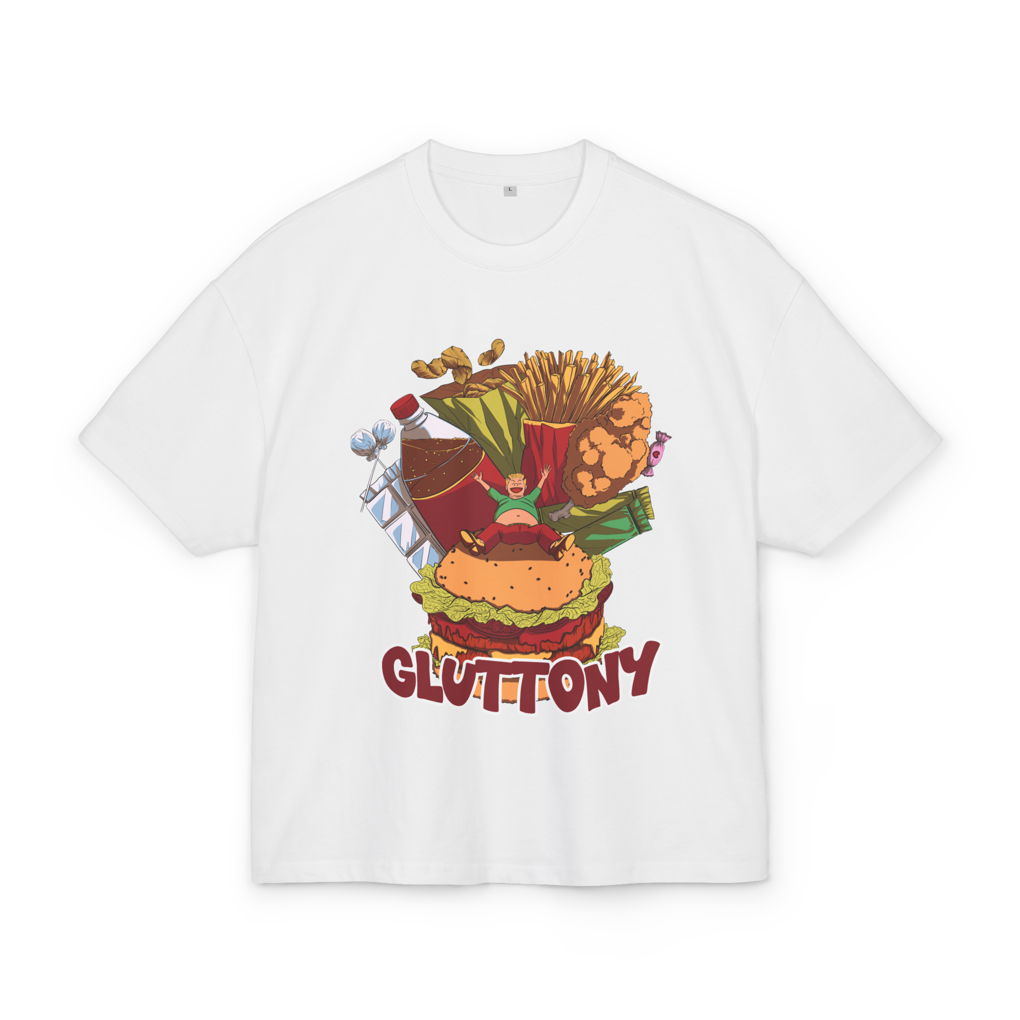 Koszulka T-Shirt "Gluttony" OverSize