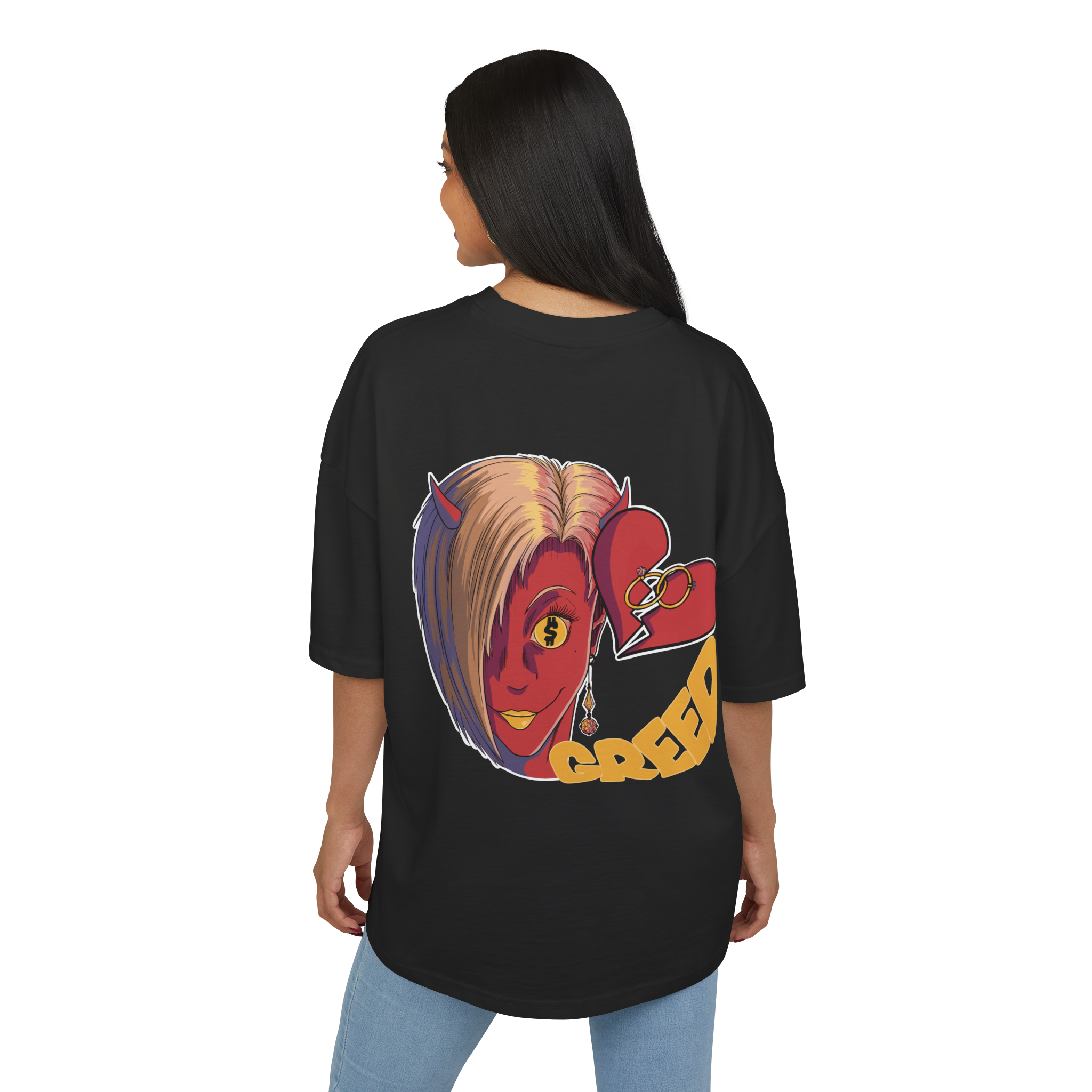 Koszulka T-Shirt "Greed" OverSize