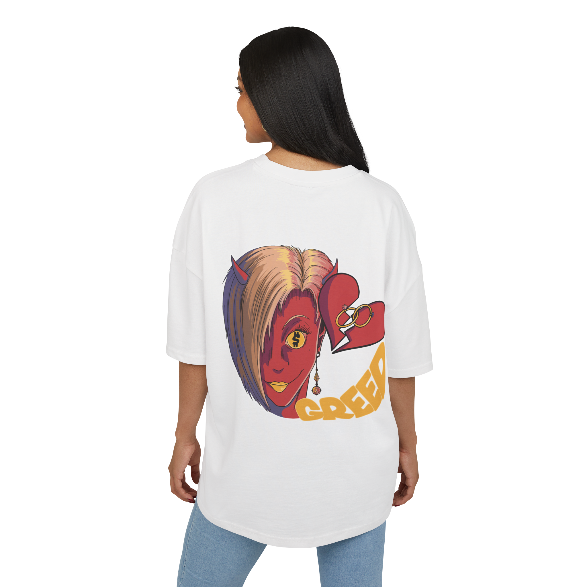 Koszulka T-Shirt "Greed" OverSize