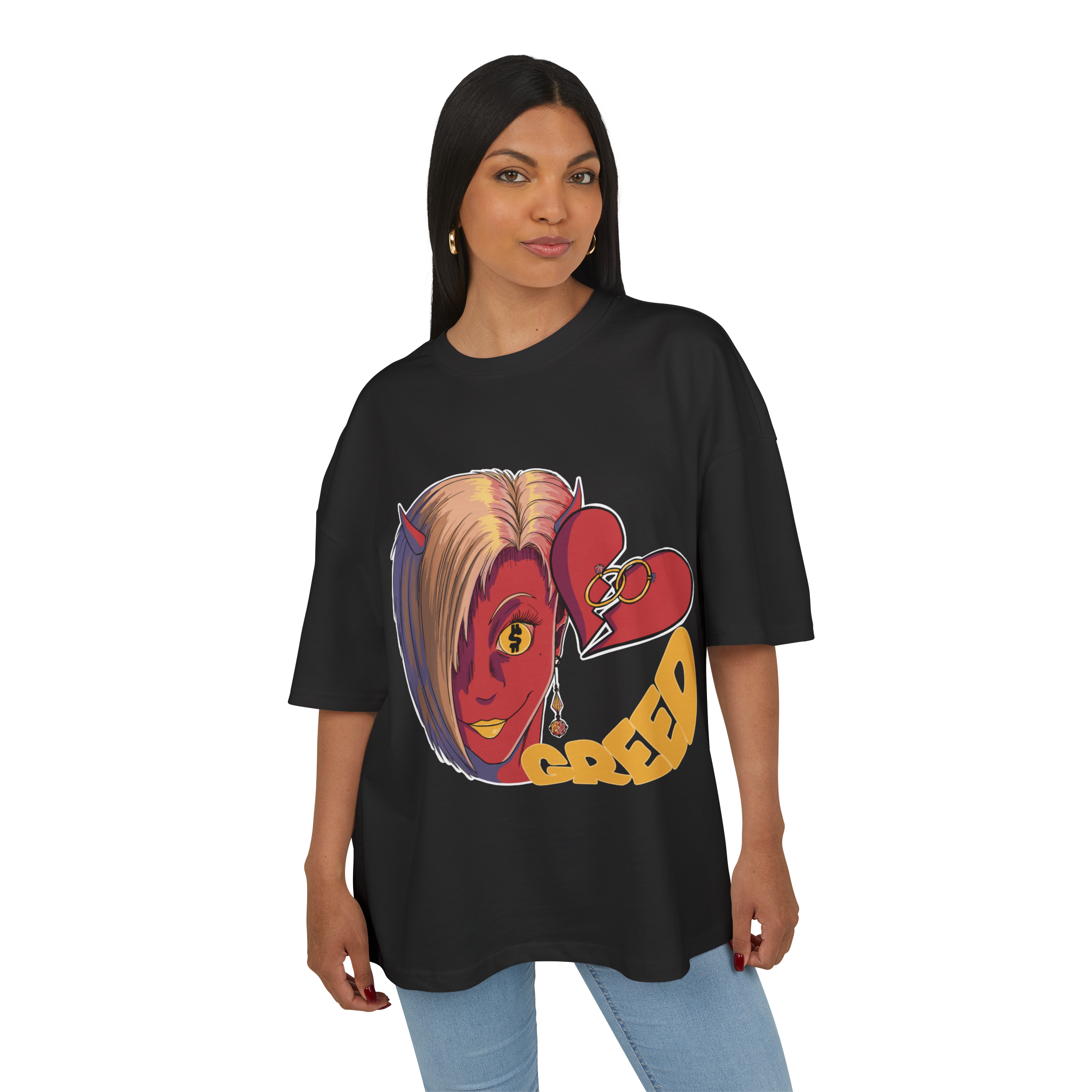 Koszulka T-Shirt "Greed" OverSize