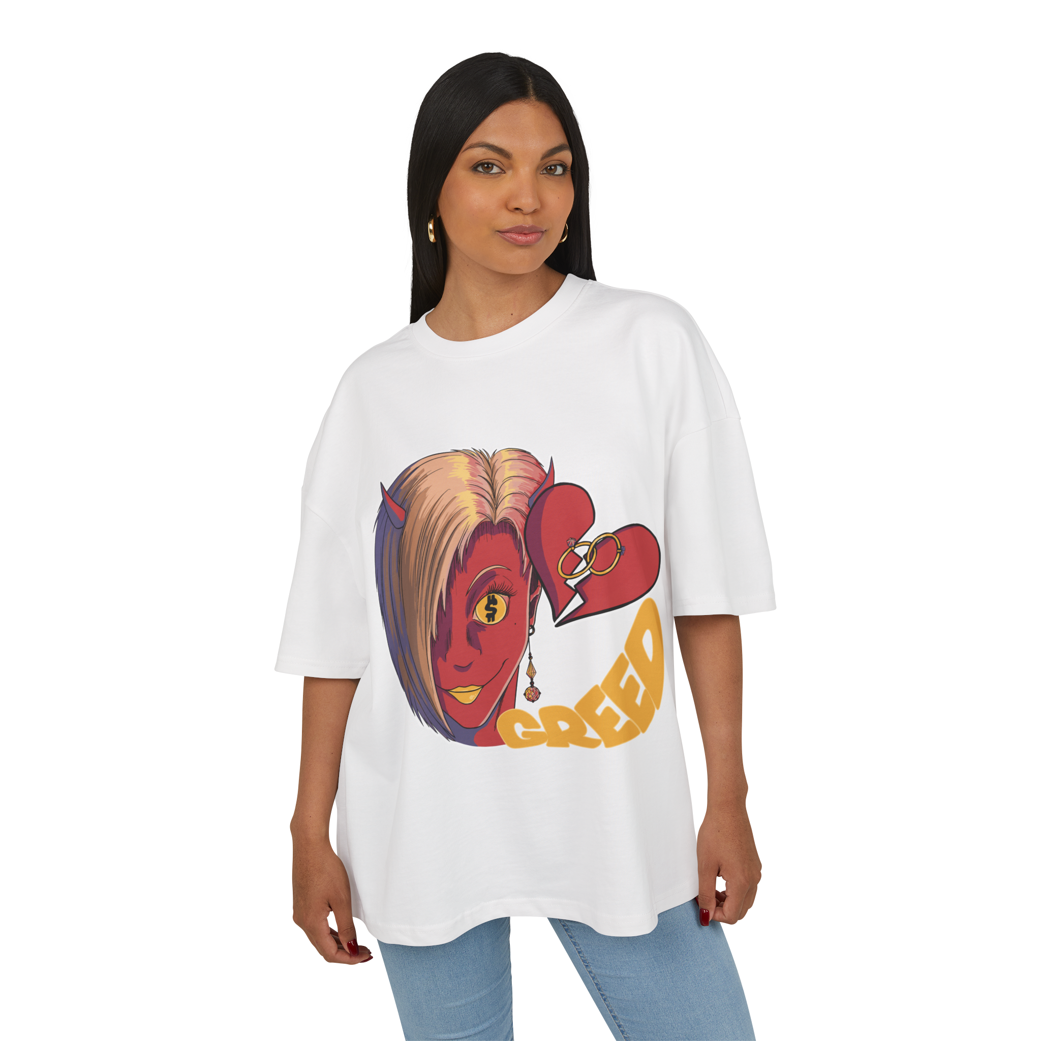 Koszulka T-Shirt "Greed" OverSize